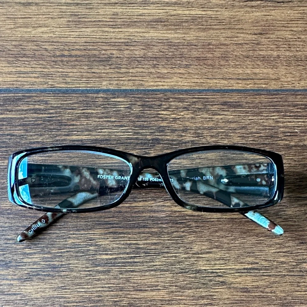 👓👓Foster Grant Brown Tortoiseshell Reader Glasses👓👓